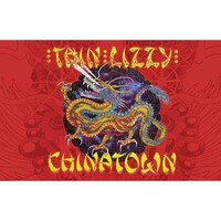 Thin Lizzy Chinatown Poster Flag