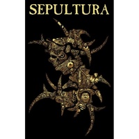 Sepultura Discography Poster Flag