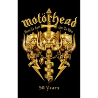 Motorhead Core 50th Poster Flag