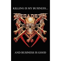 Megadeth Killing Is My Business Poster Flag