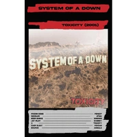 System Of A Down Toxicity Poster Flag