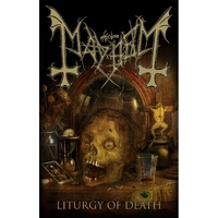Mayhem Liturgy Of Death Poster Flag