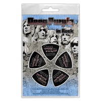 Deep Purple Logo Tri Tip Plectrum Pick 5 Pack