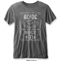 AC/DC For Those About to Rock Burnout Shirt