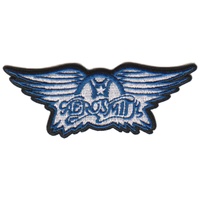 Aerosmith Wings Blue Patch