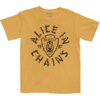 Alice In Chains Lantern Yellow Shirt