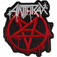 Anthrax Pentagram Logo Patch