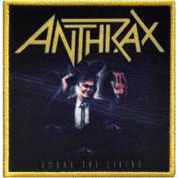 Anthrax Among The Living Yellow Border Patch