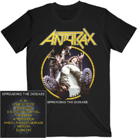 Anthrax Spreading The Disease Track List Shirt