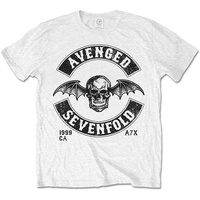 Avenged Sevenfold Moto Seal White Shirt