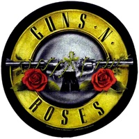 Guns N Roses Bullet Logo Back Patch