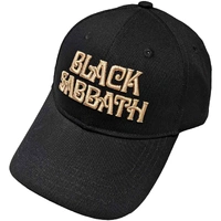Black Sabbath Vintage Text Logo Hat Cap