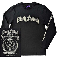 Black Sabbath The End Mushroom Cloud Long Sleeve Shirt