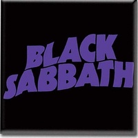 Black Sabbath Purple Logo Magnet
