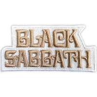 Black Sabbath Standard Logo Patch