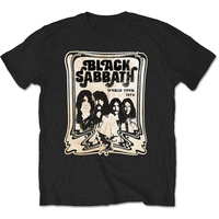 Black Sabbath World 78 Tour Shirt