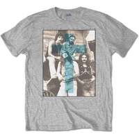 Black Sabbath Blue Cross Photo Grey Shirt