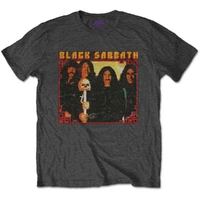 Black Sabbath Japan Photo Grey Shirt