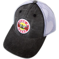 Guns N Roses Vintage Logo Charcoal & White Mesh Back Cap Hat