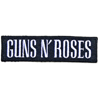 Guns N Roses Text Logo Patch