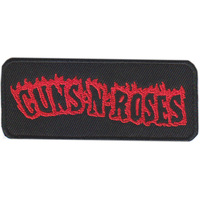 Guns N Roses Flames Logo Patch