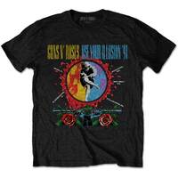 Guns N Roses Use Your Illusion Circle Splat Shirt