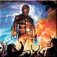 Iron Maiden Wicker Man Magnet