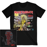 Iron Maiden Killers V2 Back Print Shirt