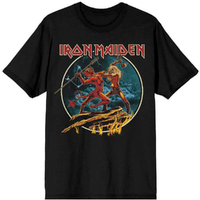 Iron Maiden Number Of Beast Run To The Hills Circular Shirt