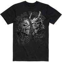 Iron Maiden Senjutsu Greyscale Heads Shirt