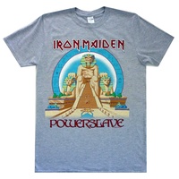 Iron Maiden Powerslave Grey Shirt