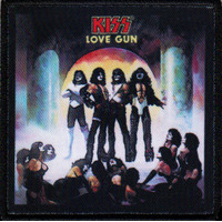 Kiss Love Gun Album Cover Patch