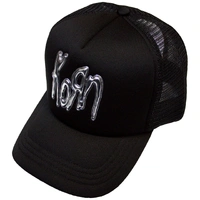 Korn Sonic Silver Logo Mesh Back Cap Hat