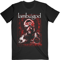 Lamb Of God Gas Mask Waves Shirt