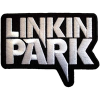 Linkin Park White Logo Patch