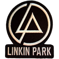 Linkin Park Concentric Text Logo Black Patch