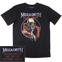 Megadeth Black Friday Stone Wash Shirt