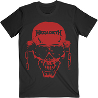Megadeth Red Hi Contrast Vic Shirt