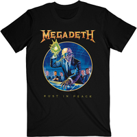 Megadeth Rust In Peace Circular Shirt