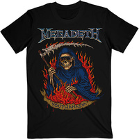 Megadeth Youthanasia Flames Shirt