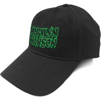 Marilyn Manson Logo Baseball Cap Hat