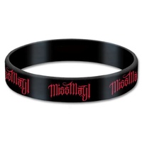 Miss May I Logo Gummy Wrist Band