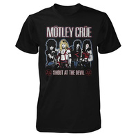 Motley Crue Shout At The Devil Black Shirt
