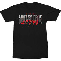 Motley Crue 40 Years Shirt