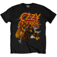 Ozzy Osbourne Bark At The Moon Vintage Werewolf Shirt
