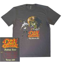 Ozzy Osbourne Ultimate Sin Europe 1986 Grey Shirt