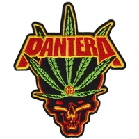 Pantera Leaf Skull Patch