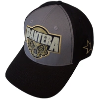 Pantera Skull Black & Charcoal Mesh Back Cap Hat