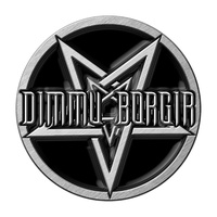 Dimmu Borgir Pentagram Metal Pin Badge