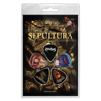 Sepultura Discography Guitar Pick 5 Pack